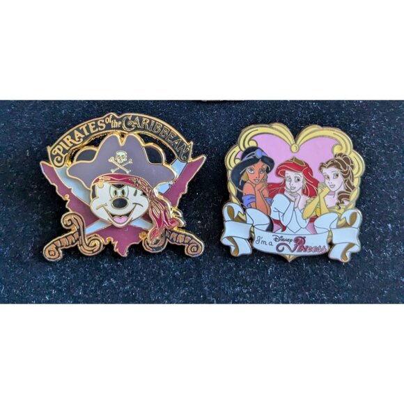 Disney Pirates of the Caribbean I'm A Disney PINcess Collectible Pins Mickey Bac - Picture 9 of 16